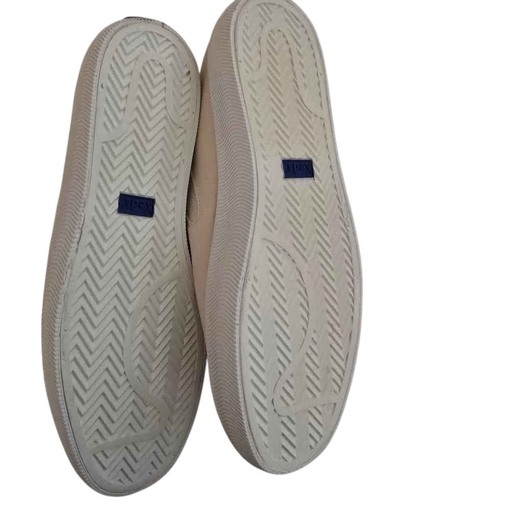 NEW Keds Cream Embroidered Tropical Drinks Slip-On Sneakers Shoes - Picture 2 of 5